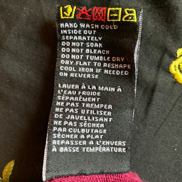 KERSH linen burgundy semi sheer tank top - camisole tunic - medium - Picture 12 of 12